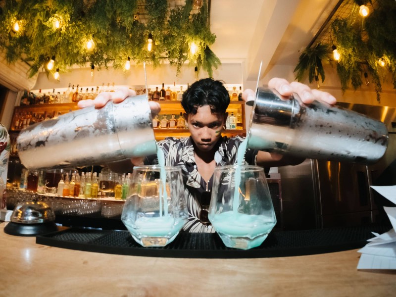 The Wave Siquijor — bar interior